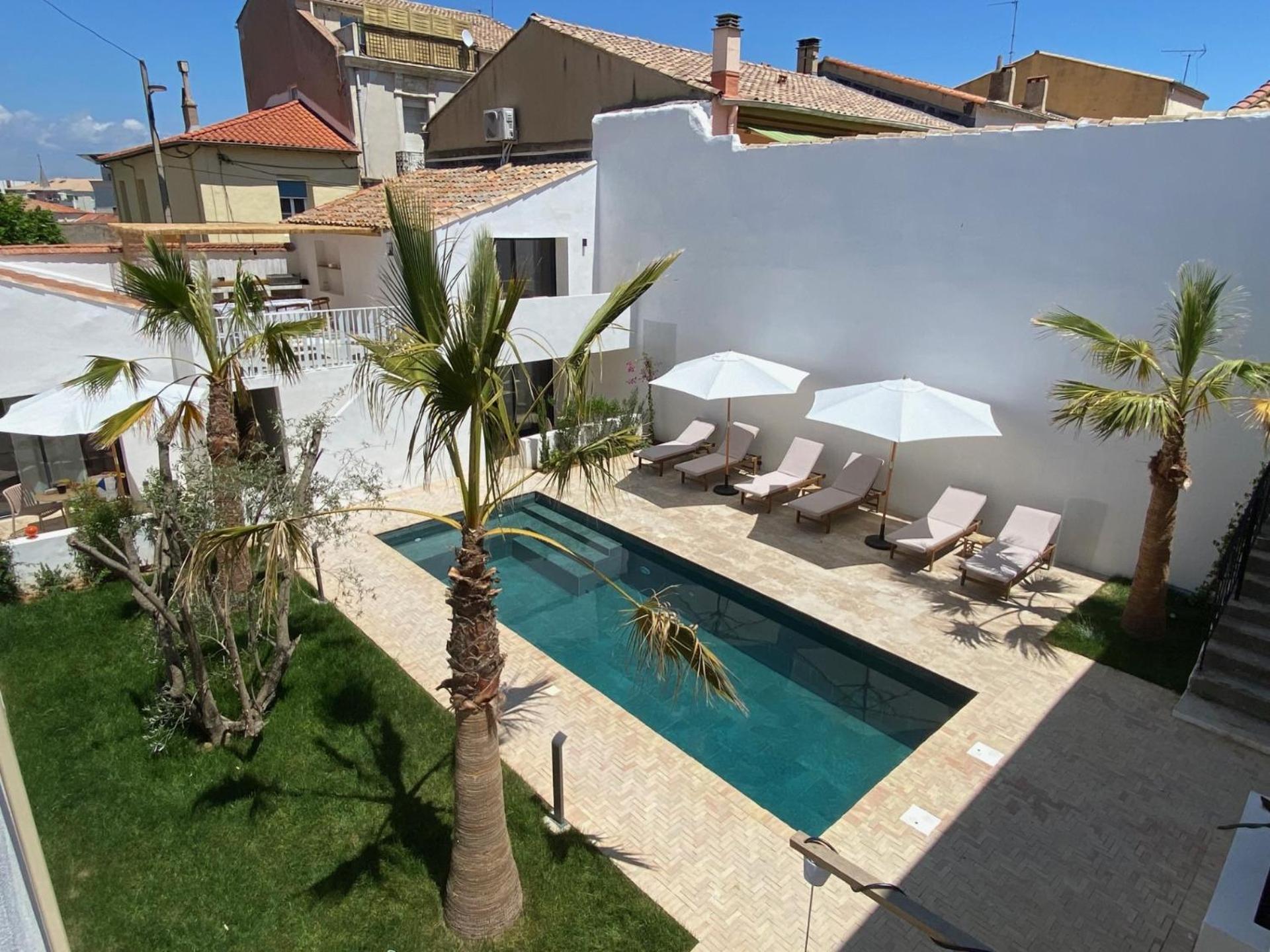 La Maison De Ville - Piscine - Spa Sete Exterior photo